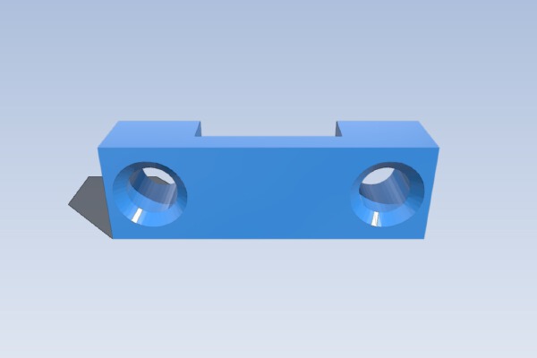 LED Strip Mounting Bracket | 3d print model