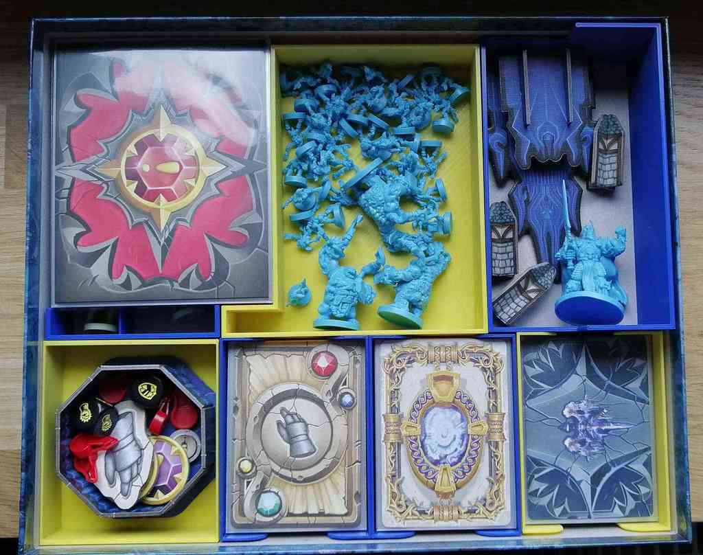 WoW: Wrath of the Lich King + Brann Bronzebeard (Pandemic System) - Insert for sleeved cards