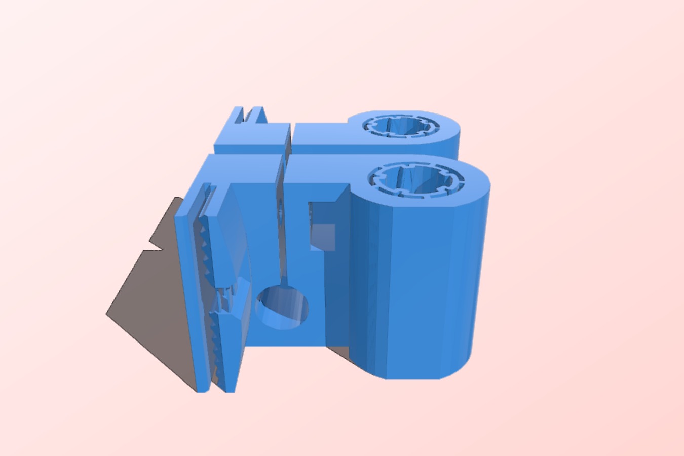 Tantillus XY ends with GT2 clamps and build in printed bushing