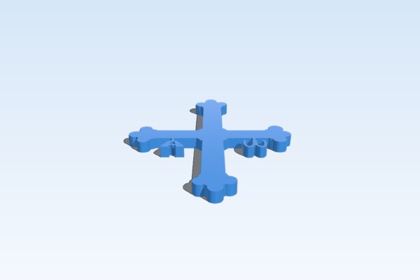 Cruz de Asturias (o de la Victoria) | 3d print model