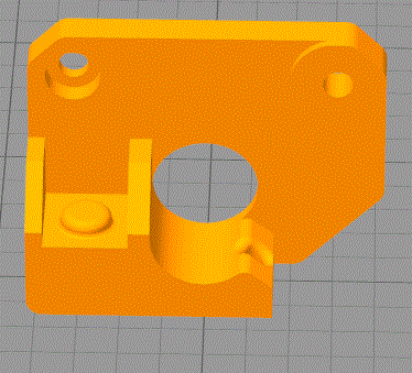 E3D V6 fixed Extruder parts | 3d print model
