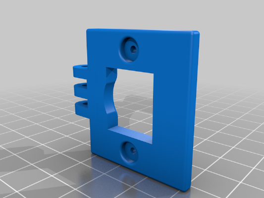 Jumper T Lite mount for Hawkeye Little pilot fpv monitor | 3d print model