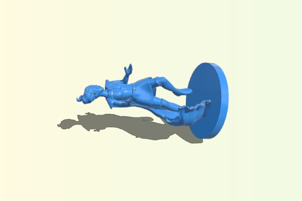 Ghost female | 3d print model