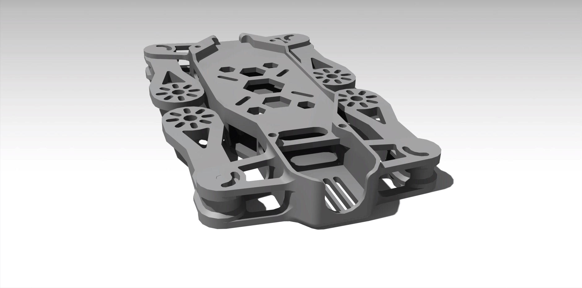 FPV-Quadcopter 280 foldable Frame v0.8