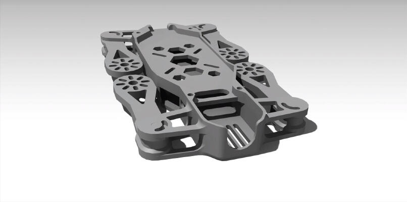 FPV-Quadcopter 280 foldable Frame v0.8 | 3d print model
