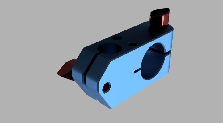 Roland Drum Rack Clamp (remix) | 3d print model