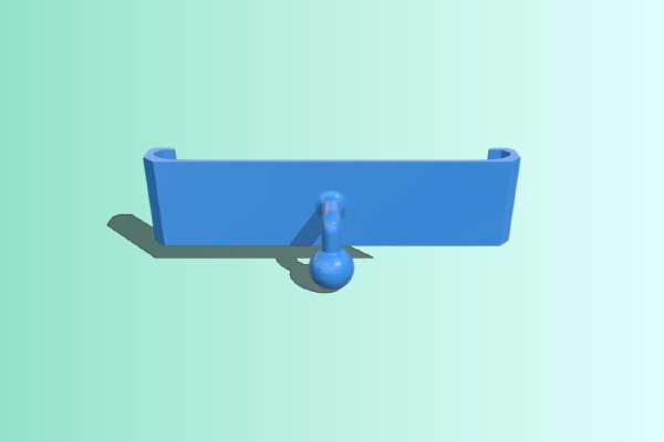 IKEA TERTIAL lamp Nexus 7 (2013) mount | 3d print model