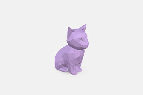 3d printed cat | 3d print model