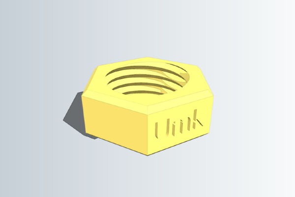 Bolt Keychain (Secret pillbox) | 3d print model