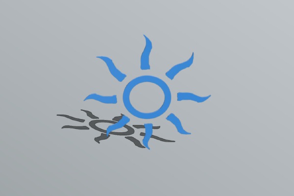 Gwent faction symbols | 3d print model