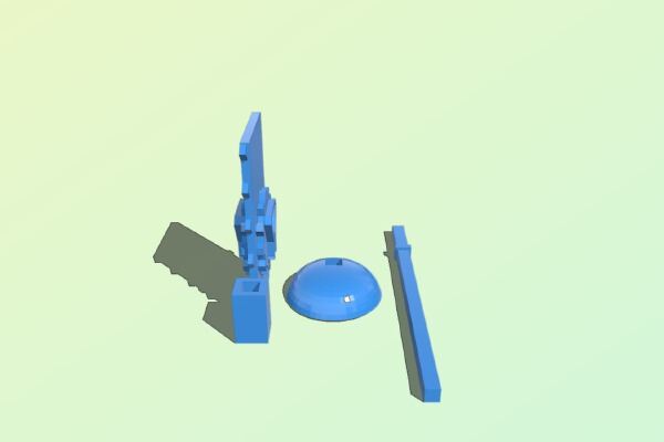 Seej Open Lab Idaho Flag | 3d print model