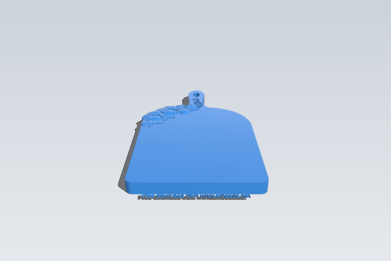Apple cutting board