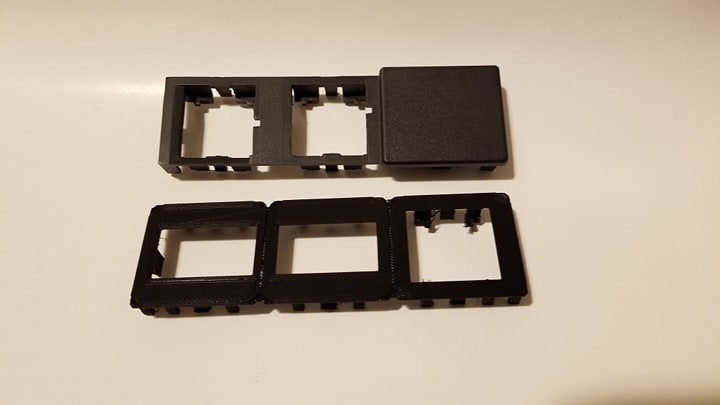 98 Chevy Silverado 3500 Factory dash trim for rocker switches