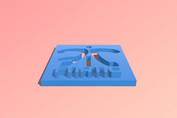Fnatic logo | 3d print model