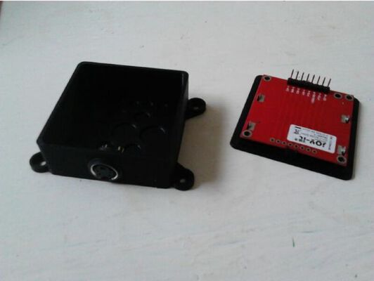 Case for LCD84x48 Nokia 5110 display with mounts and Mini-Din connection | 3d print model