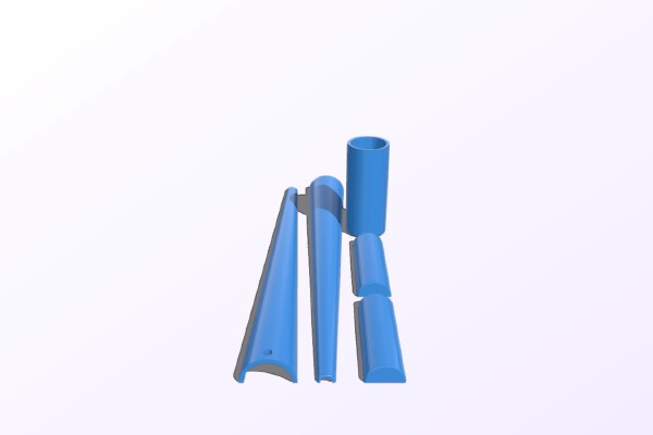 LED Magic Wand | 3d print model