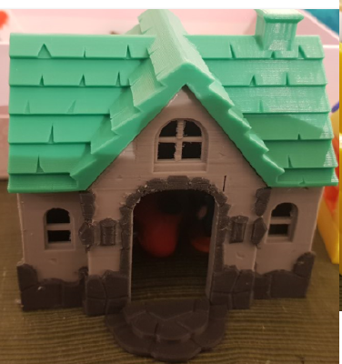 Animal Crossing New Horizons Player's House multi colour remix | 3d print model