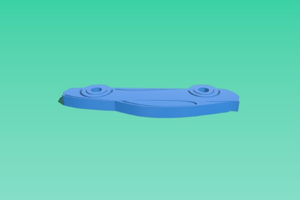 Sport Car Keychain | 3d print model
