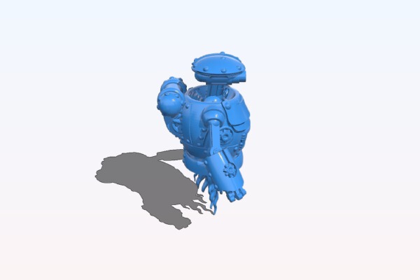 Spaceship robot | 3d print model