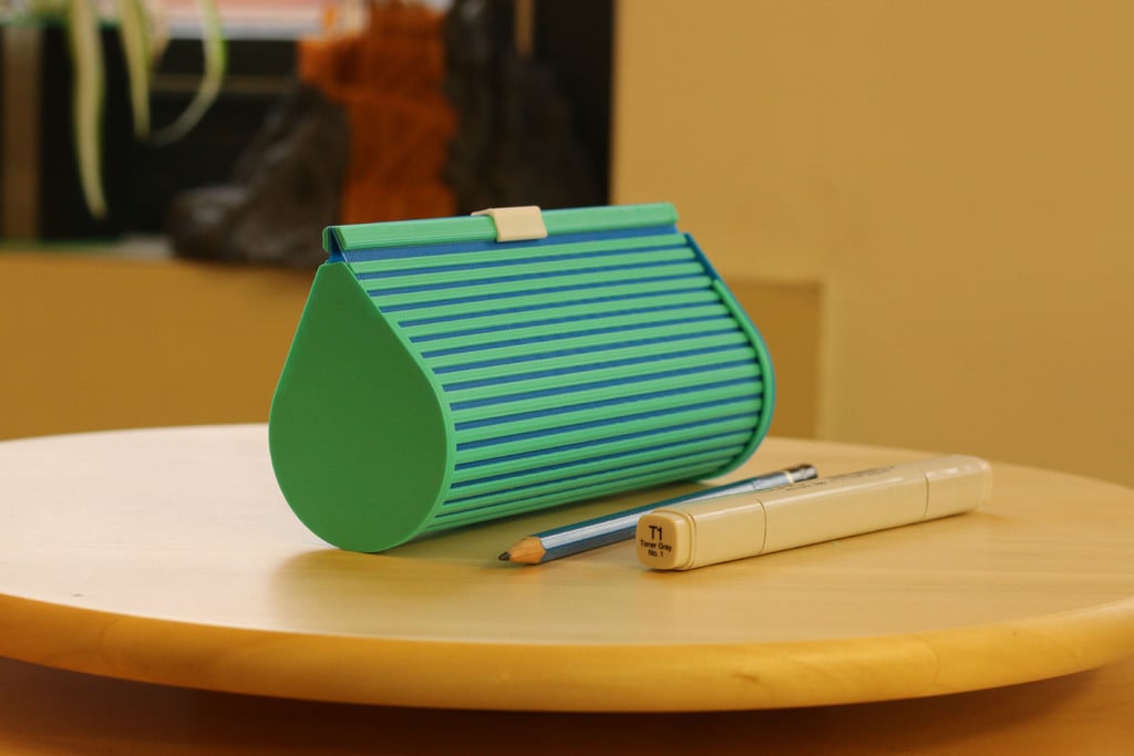 Multi-Color Zip Top Pencil Case