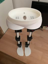 Walbi, the walking biped robot | 3d print model