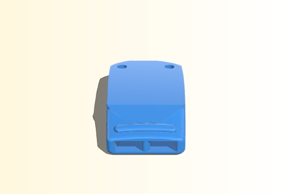 Smaller (Floating) Whistle | 3d print model