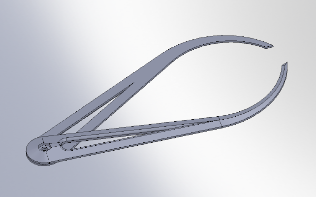 Measurement compass | 3d print model