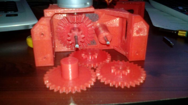 GearBox for Battlebot (sumobot) | 3d print model