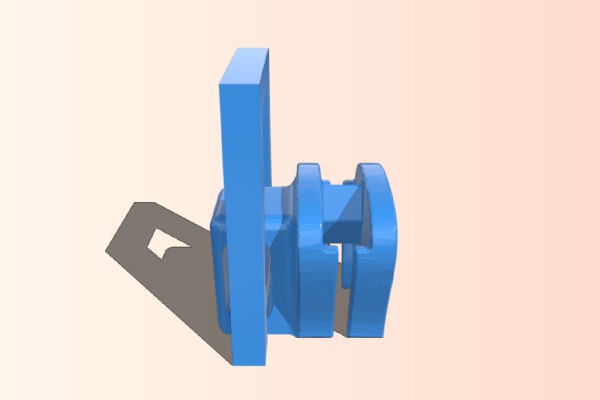Zipper with handle | 3d print model