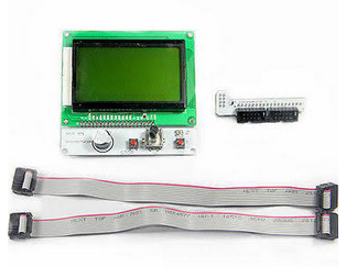 White - 12864 LCD Smart Display Controller Case | 3d print model