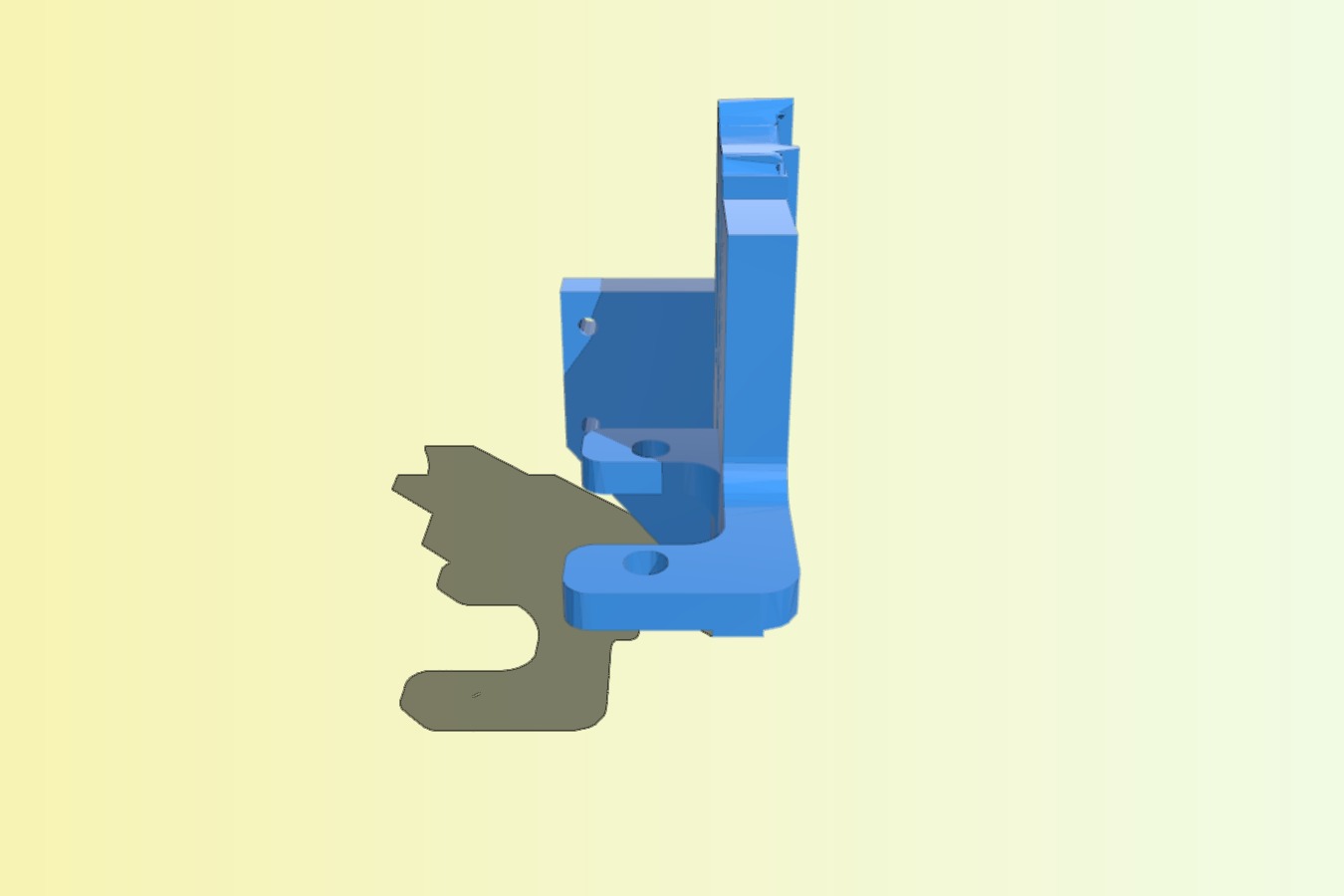BL touch mount tronxy