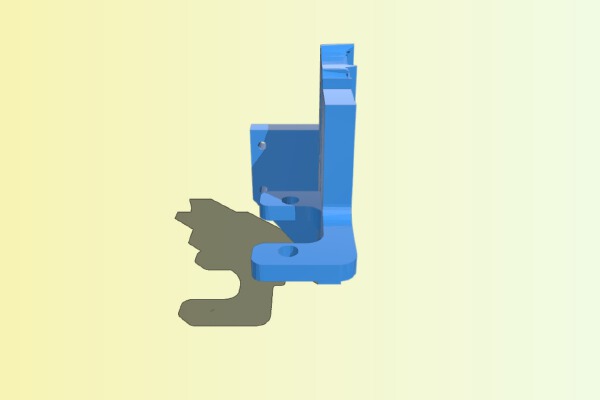 BL touch mount tronxy | 3d print model