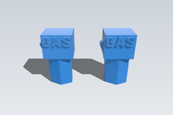 gas pump new style | 3d print model