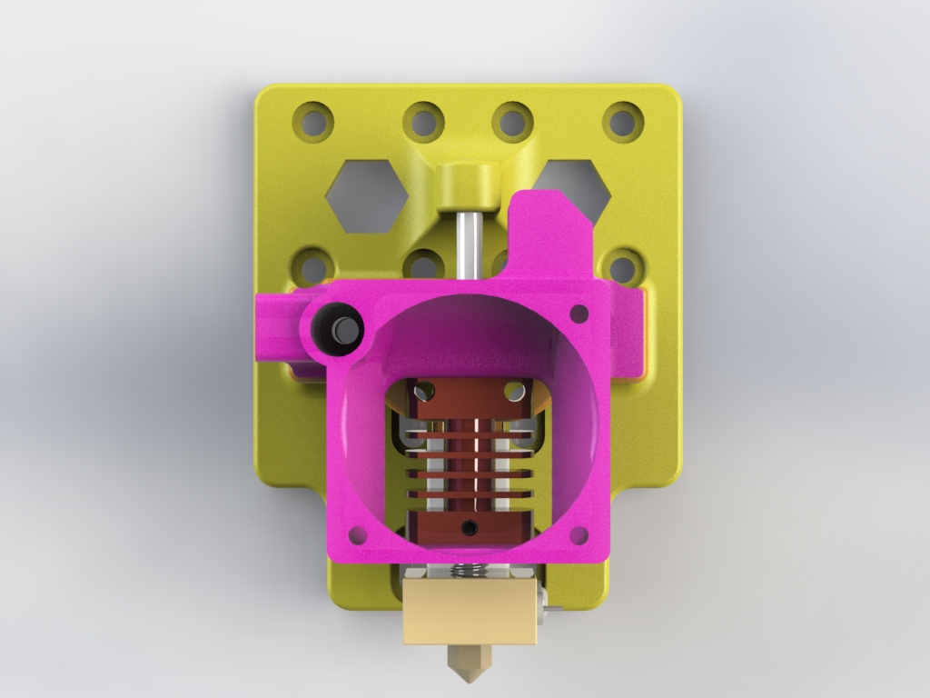 Creality CR-10 & Ender3 MK8 Type Extruder Mount for Anet A8 and Alike!