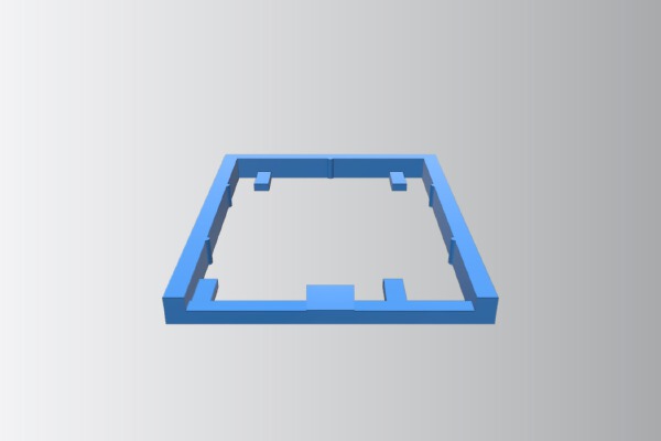 Arduino support without screws | 3d print model