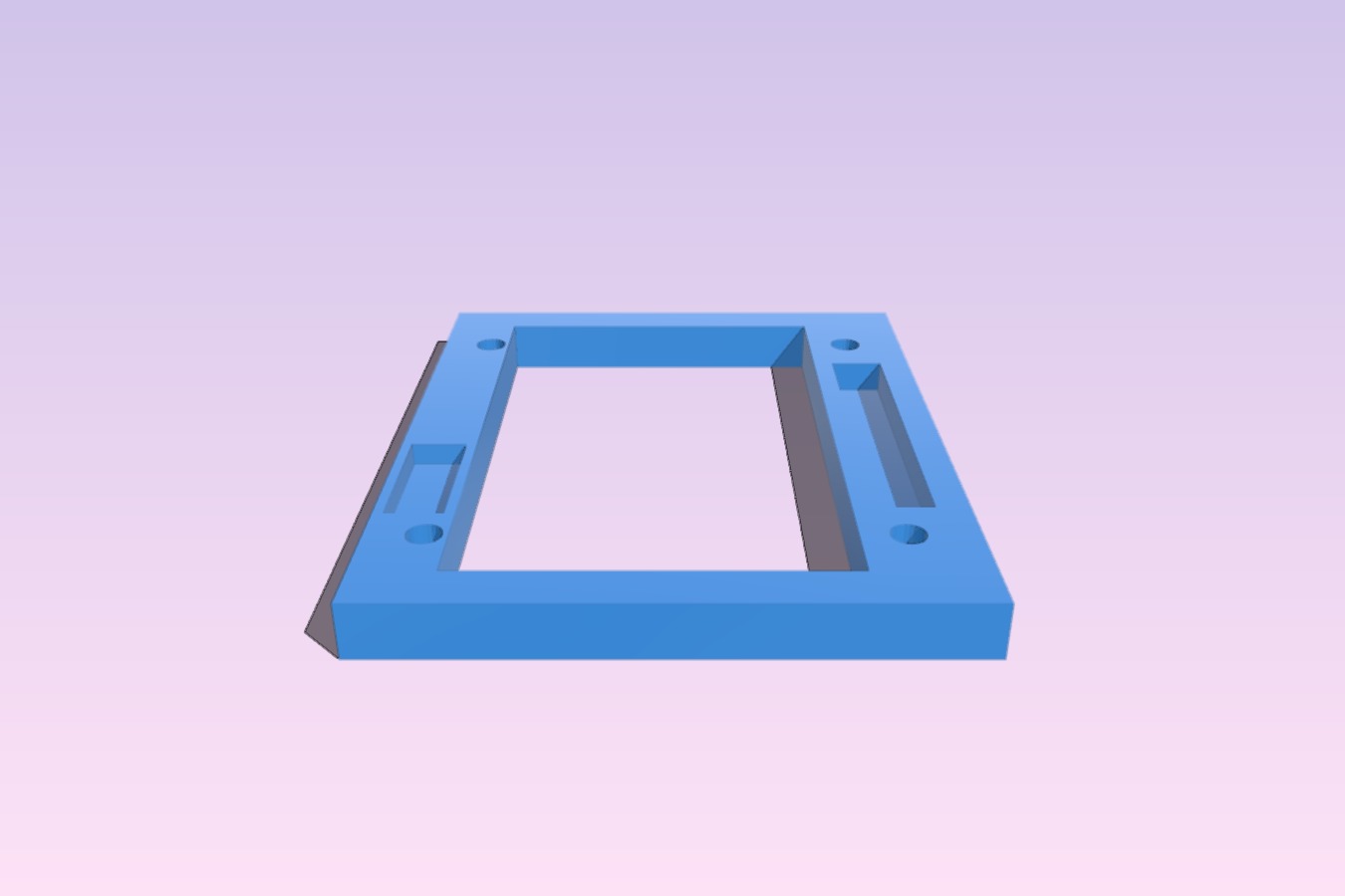 Arduino IBT_2 Mounting Tray