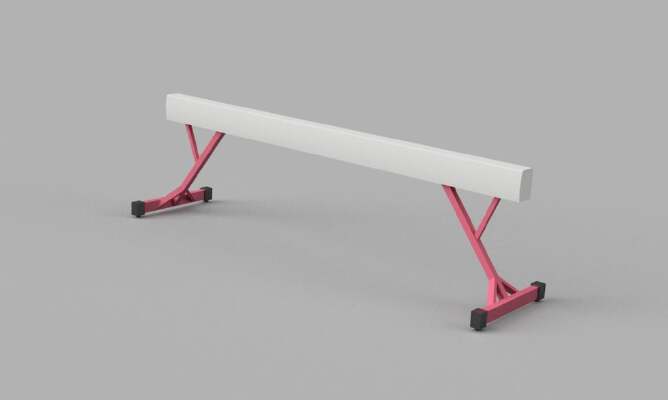 Barbie Balance Beam | 3d print model