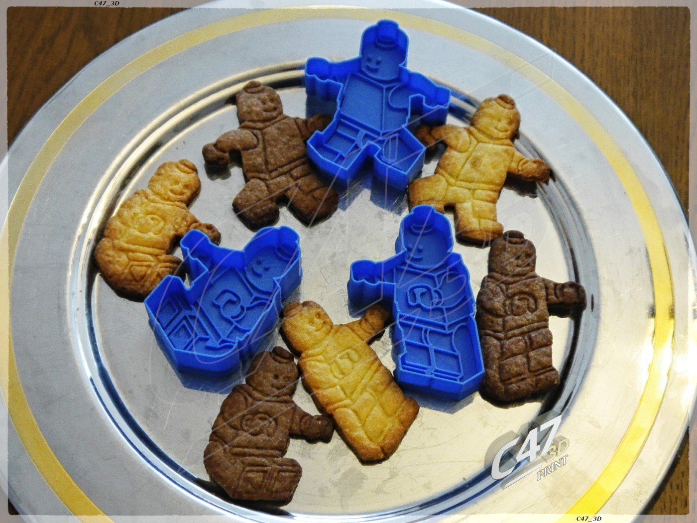 Lego Minifigure Cookie Cutters Set 2