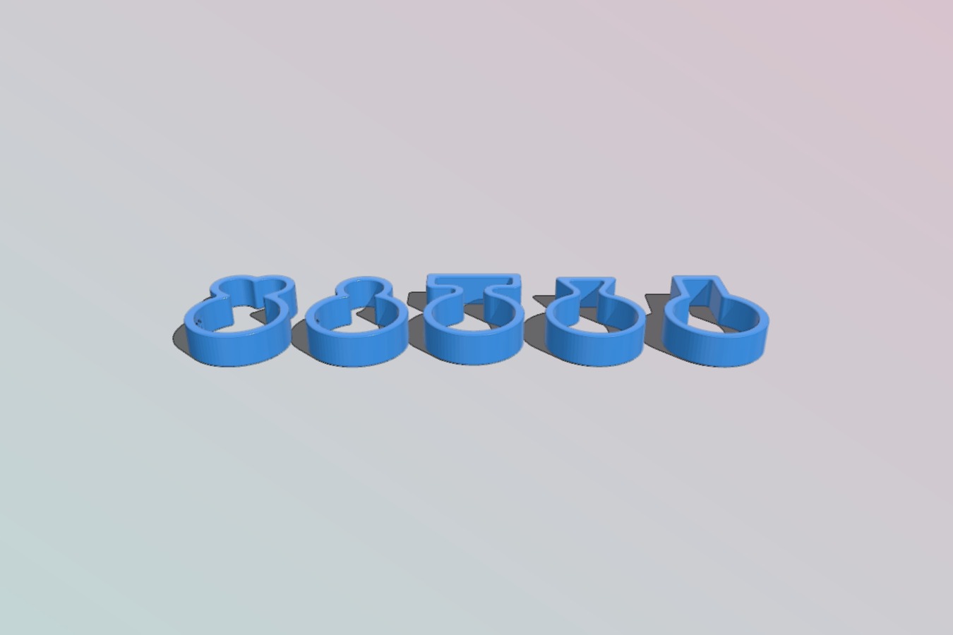 Contour collection, Rings