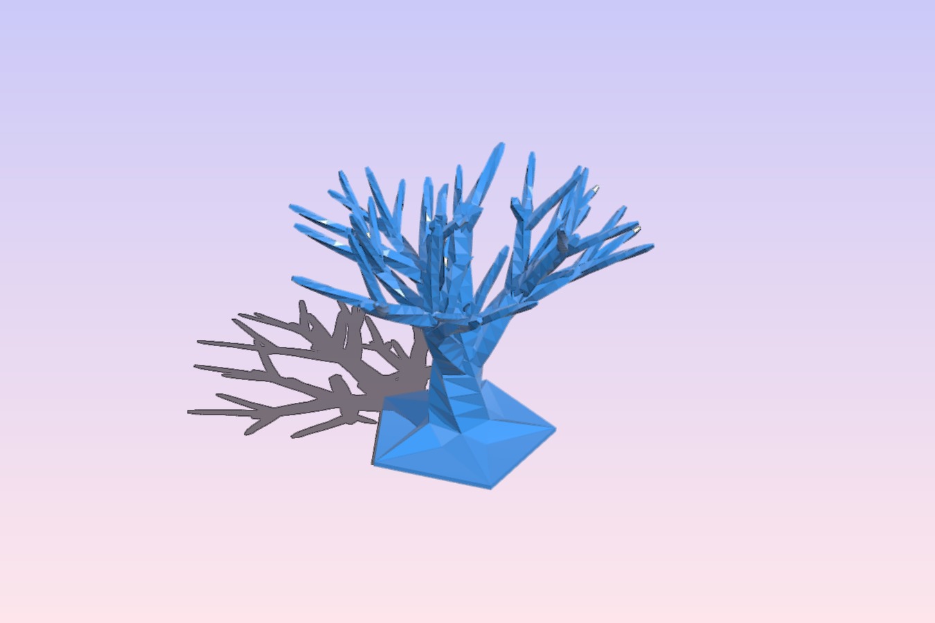 business card tree