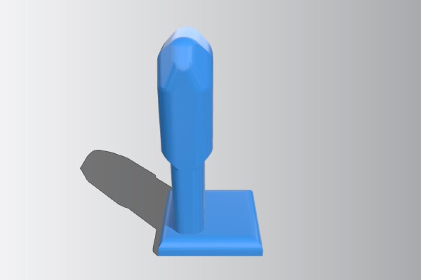 Mercedes W124 Bracket mirror trim inside | 3d print model