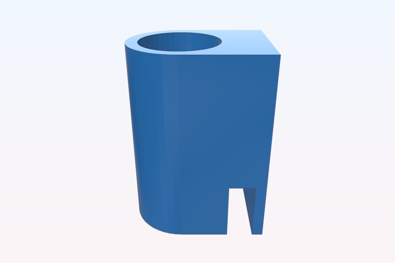 Chapstick holder for makerbot