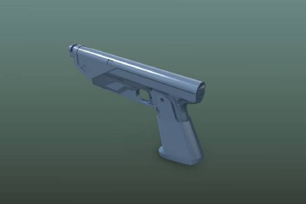 Glock Westar 35 Mandalorian Blaster Pistol | 3d print model