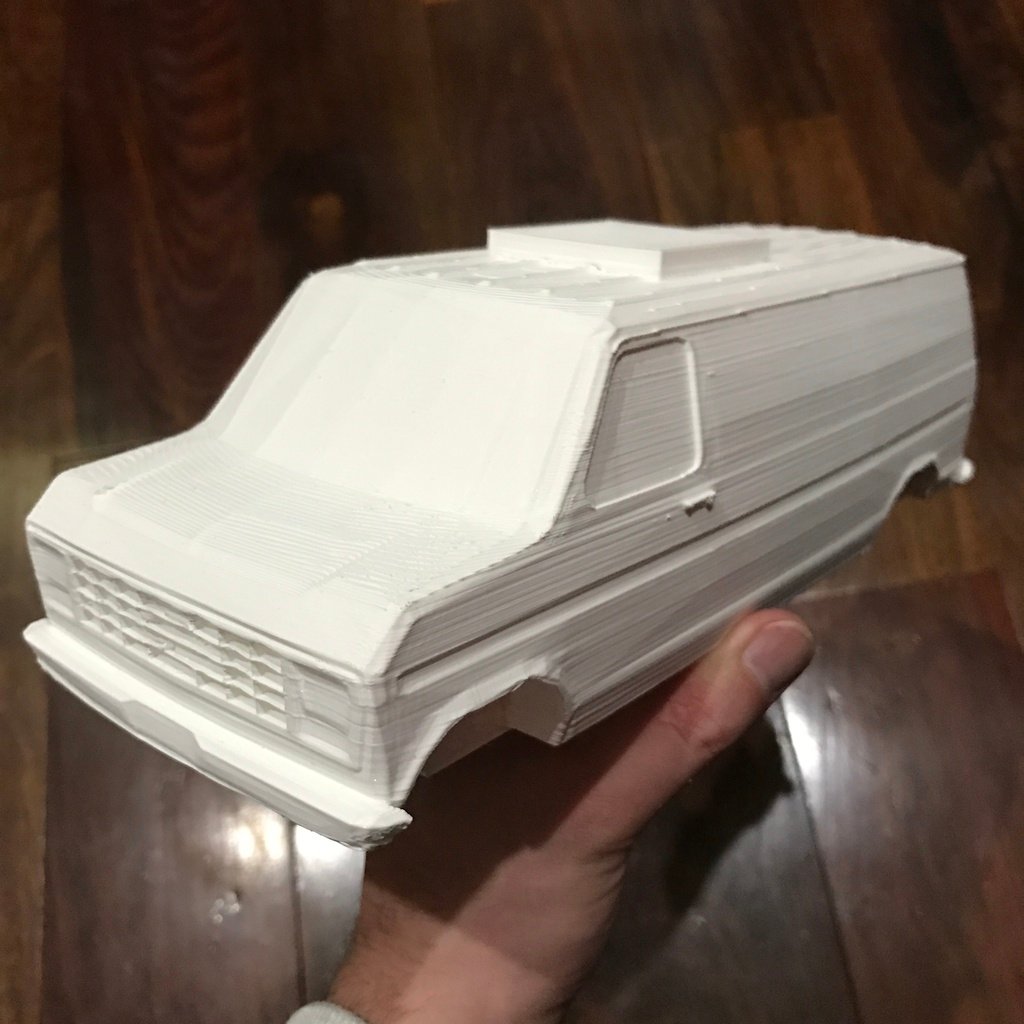 1980 Ford E-250 XLT (optimized for 3d printing)