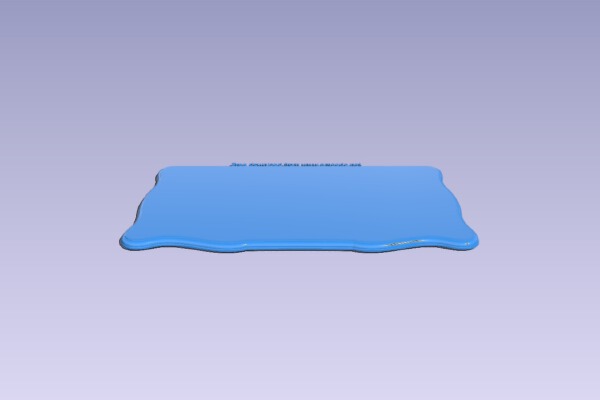 Table and chair pattern | 3d print model