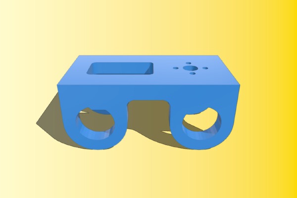 TBS Gimbal for GoPro Hero 1 or 2 | 3d print model
