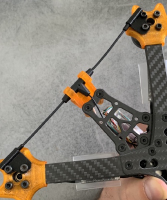 Lethal conception Bando Killer antenna tip holder | 3d print model
