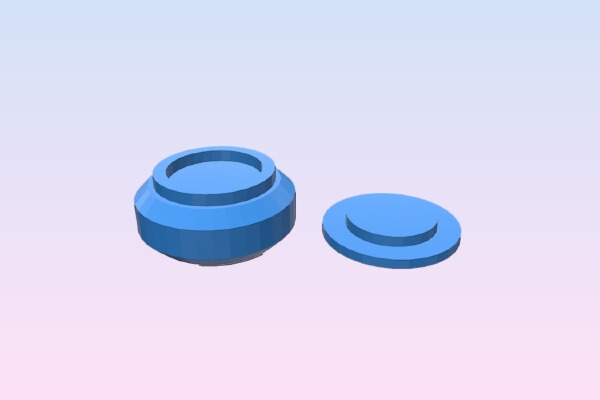 Solidoodle 2 Door Handle Mark 2 | 3d print model