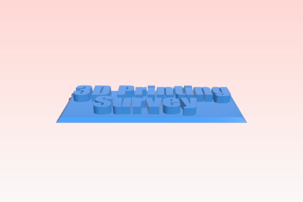 The Ultimate 3D Printing Survey | 3d print model