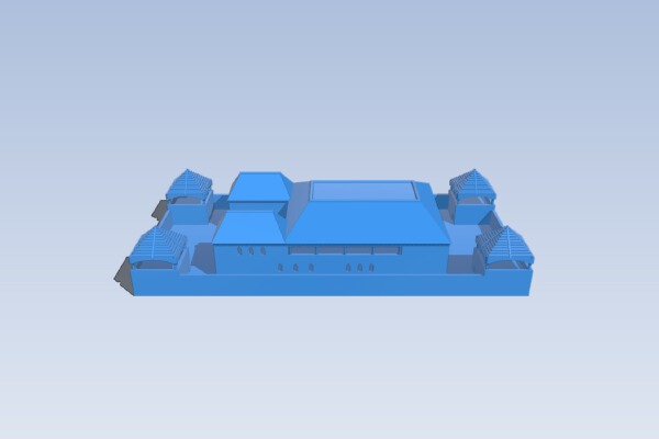 Romanian Fortress | 3d print model